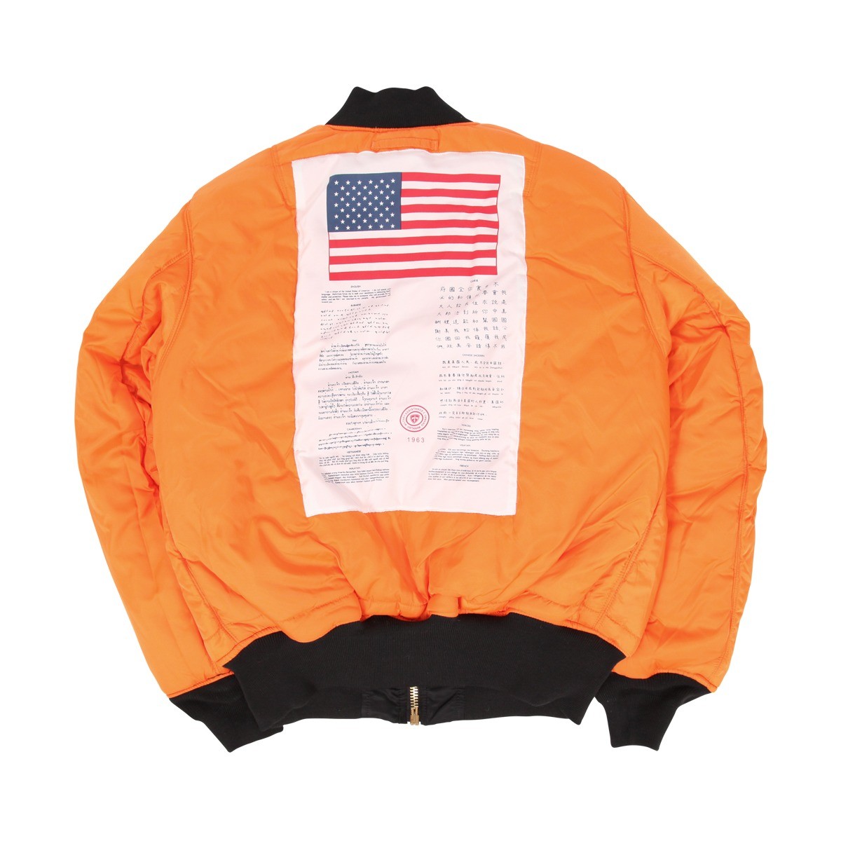 Alpha Industries MA-1 Blood Chit Flight Jacket/Bomber MA1 Alpha Industries MA-1 Blood Chit Flight Jacket/Bomber MA1