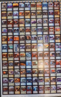 CCG ''Wars'' Decipher Incursion Druckbogen / Uncut Sheet 65x100cm 