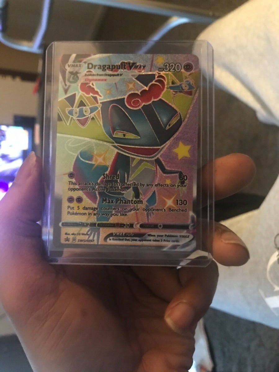 pokemon cards dragapult vmax 320 hp dynamax and dragapult V 210 hp