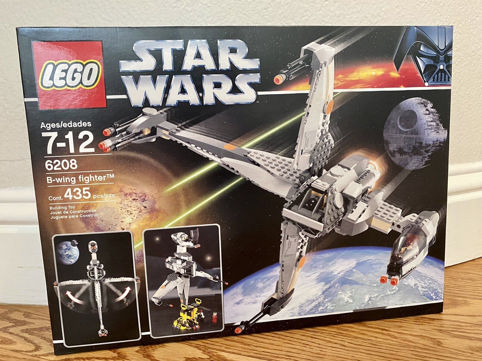 LEGO 6208 Star Wars B-wing Fighter, Sealed, NEW