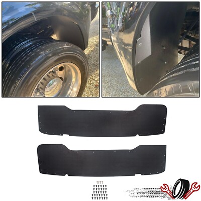 Left & Right Pair Rear Dually Bed Inner Fender Liner Fits 99-10 Ford F350 F450