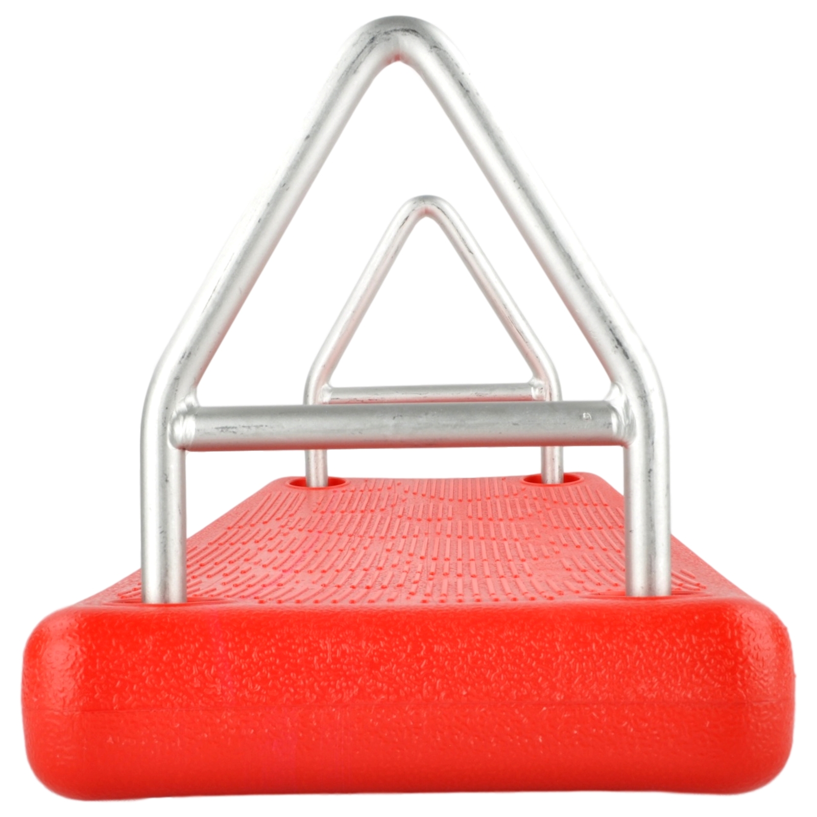 SWING SET STUFF INC. FLAT SEAT WITH 8.5 FT COATED CHAIN RED fun outside 0311
