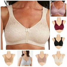 Breezies~Wild Rose Lace Seamless Wirefree Bra~A260367, A679229~No Padding