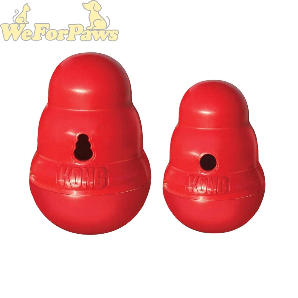 Kong Wobbler;Treat Dispenser Dog Toy in Red, Size: Large | PetSmart