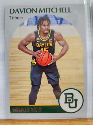 Davion Mitchell 2021 Chronicles DP HOOPS RETRO RC card #60 Baylor Bears