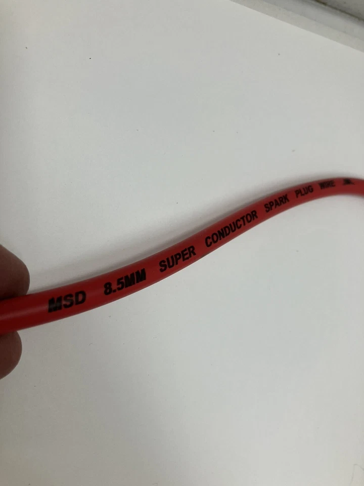 Approximately 50 Ft of MSD 8.5mm Super Conductor Spark Plug Wire, Red - Image 2 of 4