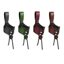 Shape Cup Holder Ox Cup Sleeve Medieval Accessory with Belt