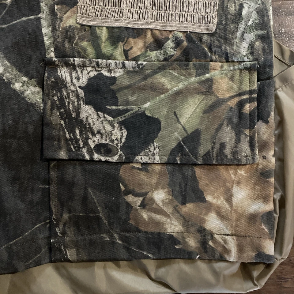 Game Winner Sportswear Men’s XL Mossy Oak Camo Hunting Vest F4-015 - Image 4 of 4