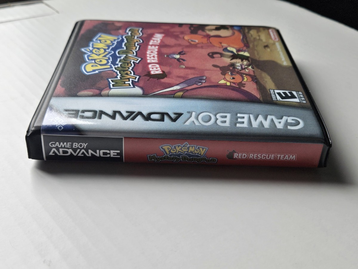 Pokemon Mystery Dungeon Red Rescue Team CASE ONLY Game Boy Pokemon Mystery Dungeon Red Rescue Team CASE ONLY Game Boy