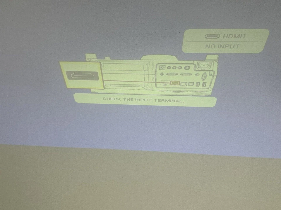 NEC NP-UM280W LCD WXGA HDMI - 3332 Lamp hours used 17% Lamp Life Remaining - Image 3 of 4