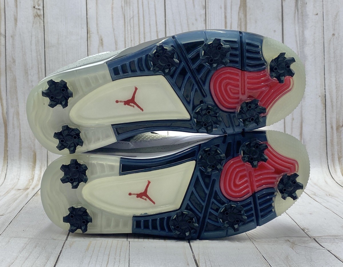 Nike Air Jordan Retro 4 Golf White Cement Size 7 CU9981 100 Nike Air Jordan Retro 4 Golf White Cement Size 7 CU9981 100