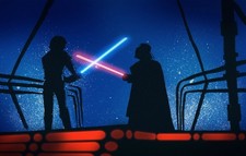 Star Wars luke skywalker darth vader anakin wars Custom Gaming Mat Desk 2623