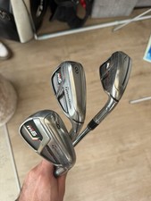 Taylormade M6 Irons - 7 8 &9 Regular Flex KBS Max 85 Steel Shafts Good Condition