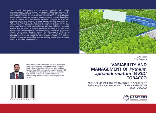 S. G. Desai (U. A.) | Variability And Management Of Pythium Aphanidermatum In...-image