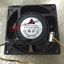 1PCS Delta TDA1348AE-8E1W DC48V 0.54A 12738 12.7cm  Chassis Cooling Fan 4-pin 6-
