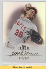 2012 Topps Tribute Jered Weaver #87 READ 0m8