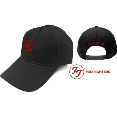 Foo Fighters Baseball Cap: Red Circle Logo OFFICIAL NEU