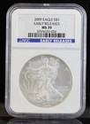 2009 American Eagle NGC MS70