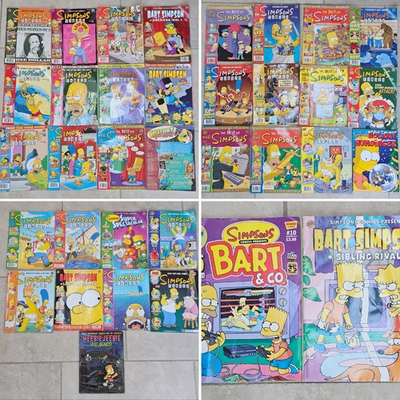 #ad 35 x Huge Simpsons Comics Bundle Bart Simpson Bongo Comics amp; Specials 04 14 GBP 29.99
