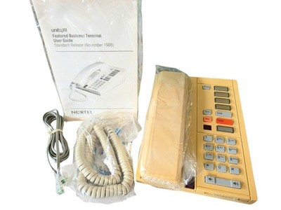 Ash Nortel Unity III  NT4L01AH R-6 Featured Business Terminal Telephone