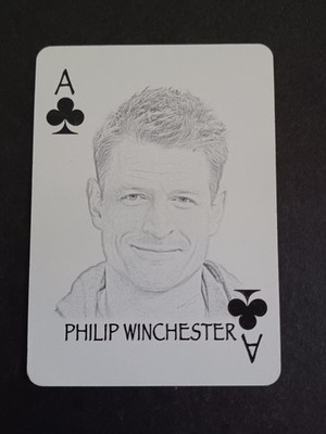 Philip Winchester Chicago Fire P.D. Med Justice Playing Card - TV Show