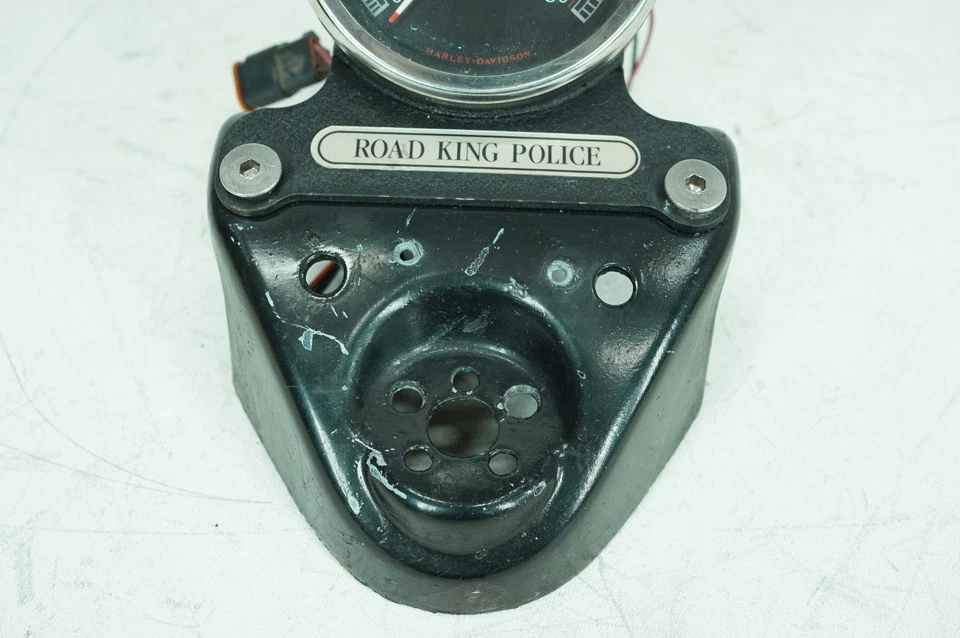 Cuadro de instrumentos medidor tacómetro OEM 02 Harley Touring FLHPI Road King Police Foto 3 de 4