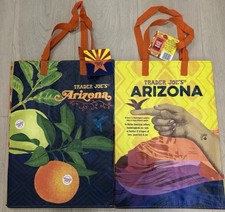 Trader Joe's ECO Reusable Shopping Grocery Gift Tote Bag NWT Arizona