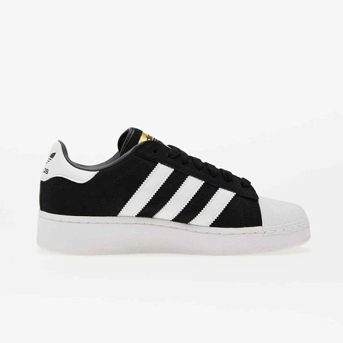 Adidas Superstar XLG ID4657 Sneakers Men's Black White Suede Platform Shoes - Picture 14 of 36