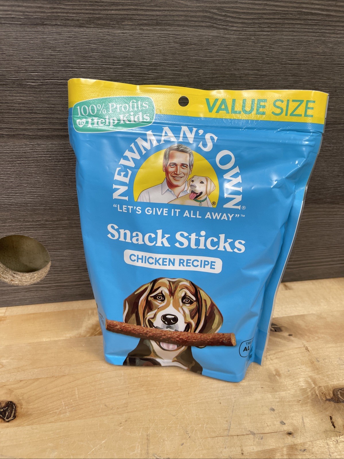 Newmans Own Chicken Recipe Snack Sticks for Dog 14oz Exp 02/26