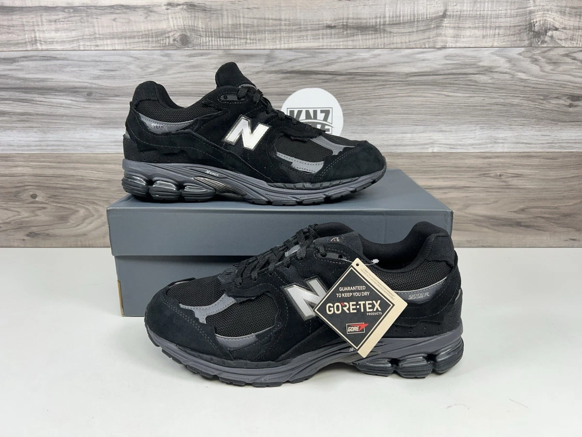 New Balance 2002R GORE-TEX Black Grey | eBay