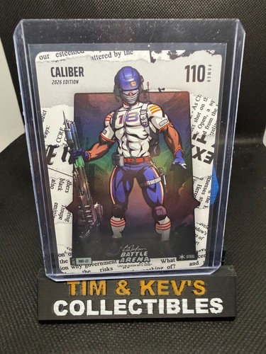Bo Jackson Battle Arena Battlefoil Steel Headlines `Caliber ` Caleb Williams