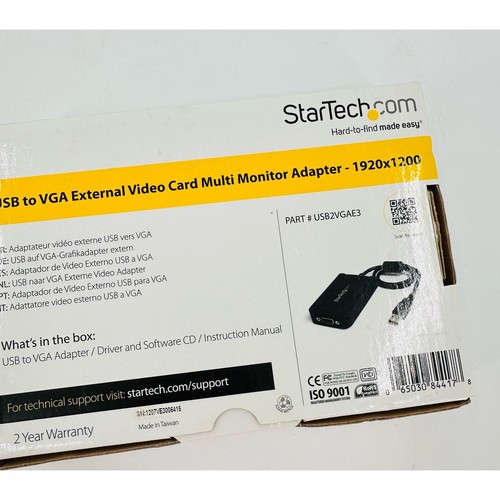 StarTech.com Adattatore scheda video esterna multi monitor USB a VGA USB2VGAE2 - Foto 3 di 6