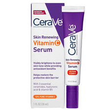 Vitamin C Serum with Hyaluronic Acid for Brightening and Hydration, 1oz