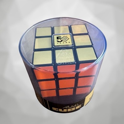 Genuine Rubik s Cube 50th Anniversary Special Retro Edition Factory Sealed