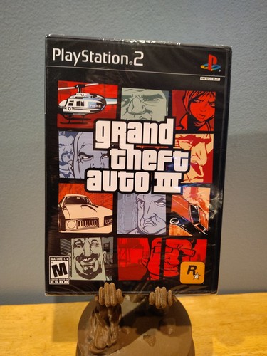 GTA GRAND THEFT Auto III 3 SONY PLAYSTATION 2 PS2 - notice seule EUR 5