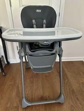 Chicco Foldable Adjustable Gray Baby High Cha...