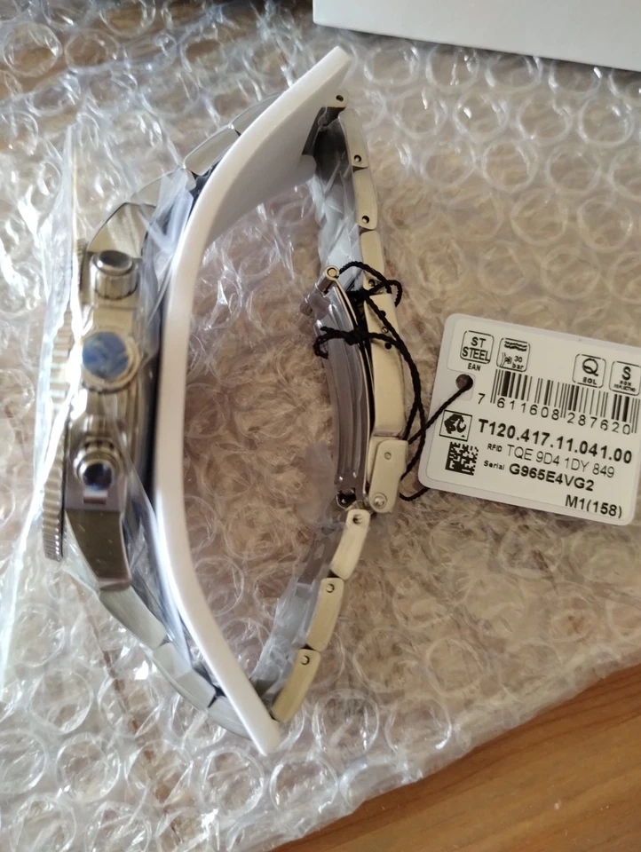 Orologio da uomo Tissot T-Sport Seastar 1000 Chronograph Diver T120.417.11.04... - Immagine 4 di 4