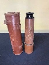 Antikes Broadhurst Clarkson und Co Teleskop von 1892