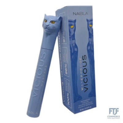 NABLA Vicious Waterproof Mascara | Extra Volumen sofort intensiviert die Wimpern