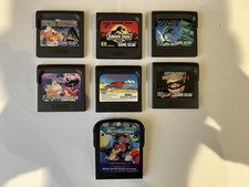 Sega Game Gear . 7 Games Bundle. Including Micro Machines. Jurassic Park . Etc