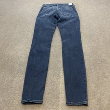 Hudson Krista Jeans Womens 26 Blue Skinny Stretch Denim Classic Distressed Flaw