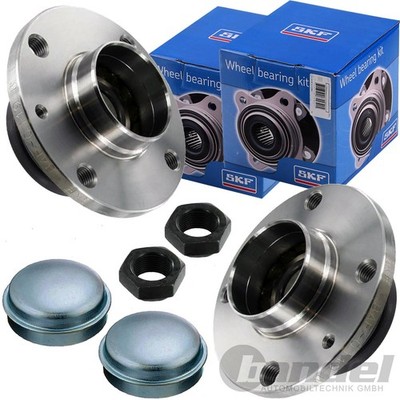 2x SKF RADLAGER-SATZ RADNABE HINTEN passend für FIAT (GRANDE) PUNTO EVO (199)