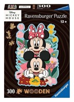 Disney Holzpuzzle Mickey & Minnie (300 Teile) Ravensburger