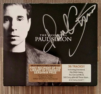 PAUL SIMON    '' Simon & Garfunkel ''  signed  original Autogramm Autograph CD 