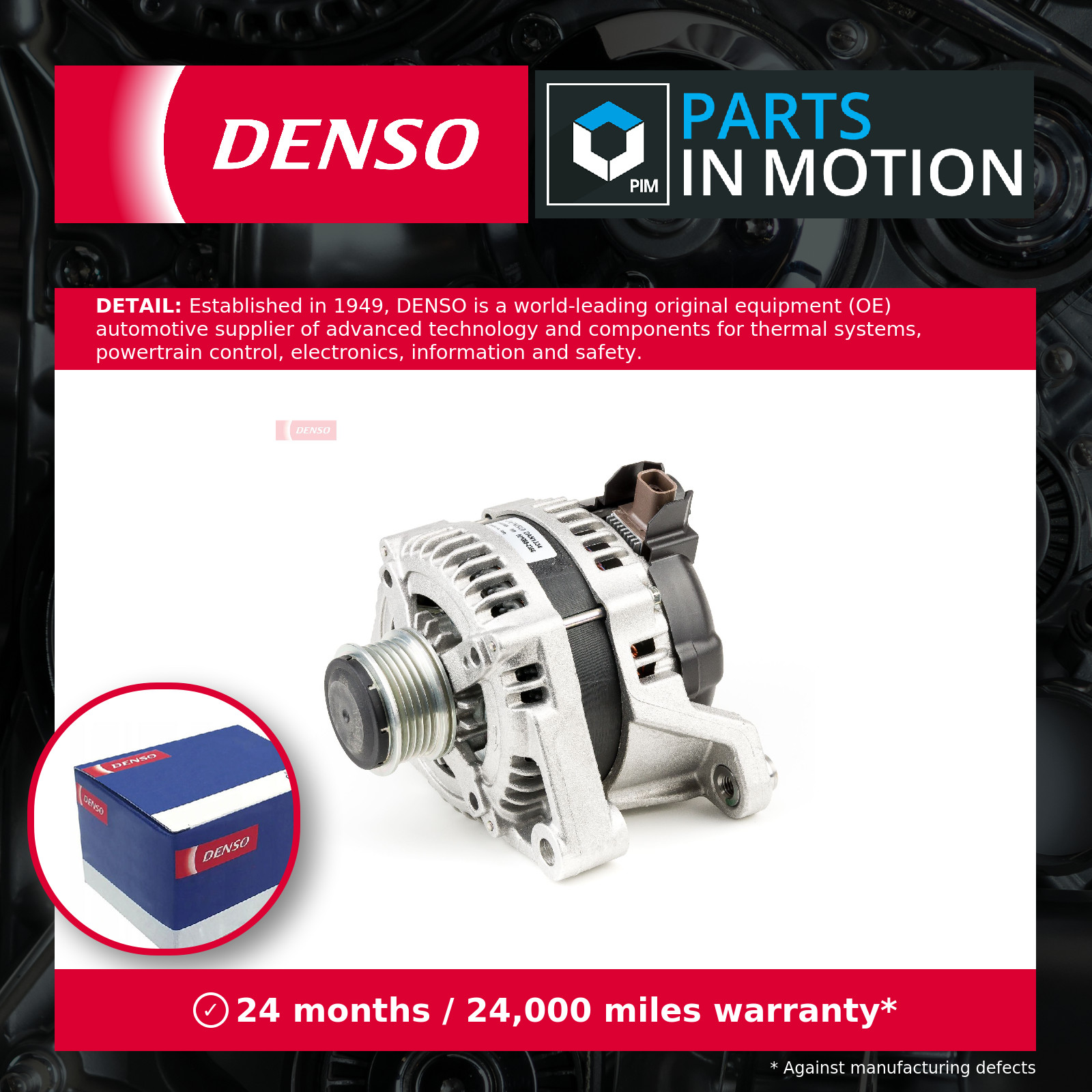 Alternator fits OPEL CORSA E 1.2 2014 on Denso 1202374 1202473 13585666 Quality - Image 4