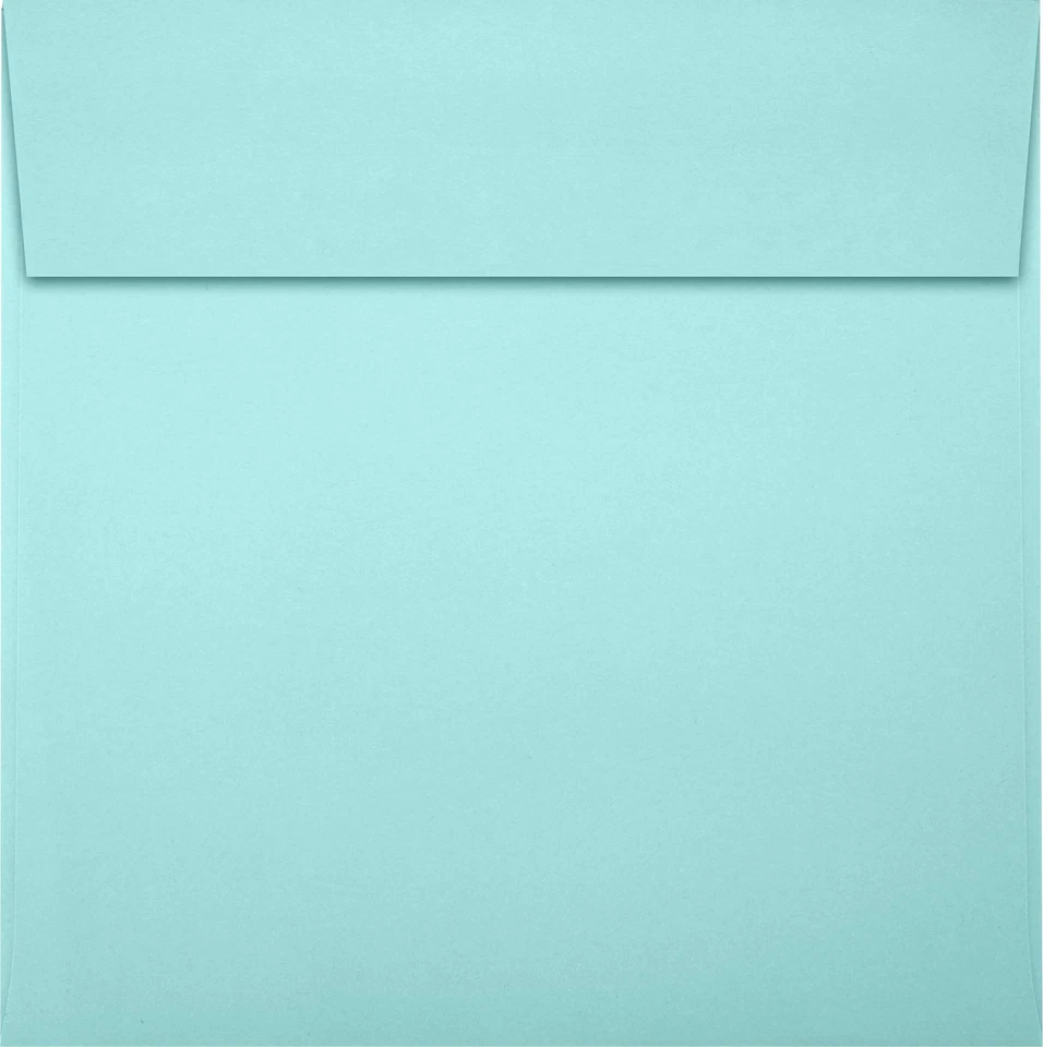 Sobres cuadrados Seafoam 5,5x5,5 perfectos para invitaciones y anuncios Foto 2 de 4