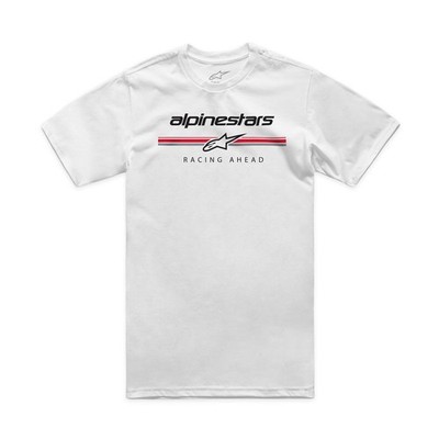 Alpinestars Bettyet CSF Motorcycle Tee Regular Fit Herren T-Shirt weiß Racing