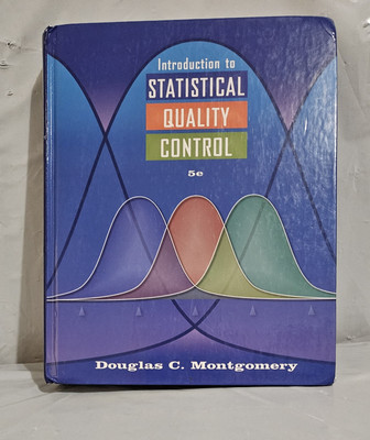 Introduction to Statistical Quality Control Hardcover Douglas C. Montgomery Book