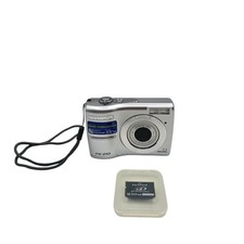 Olympus FE-210 Digital Camera 7.1MP Silver Compact Point & Shoot Tested 512mb XD