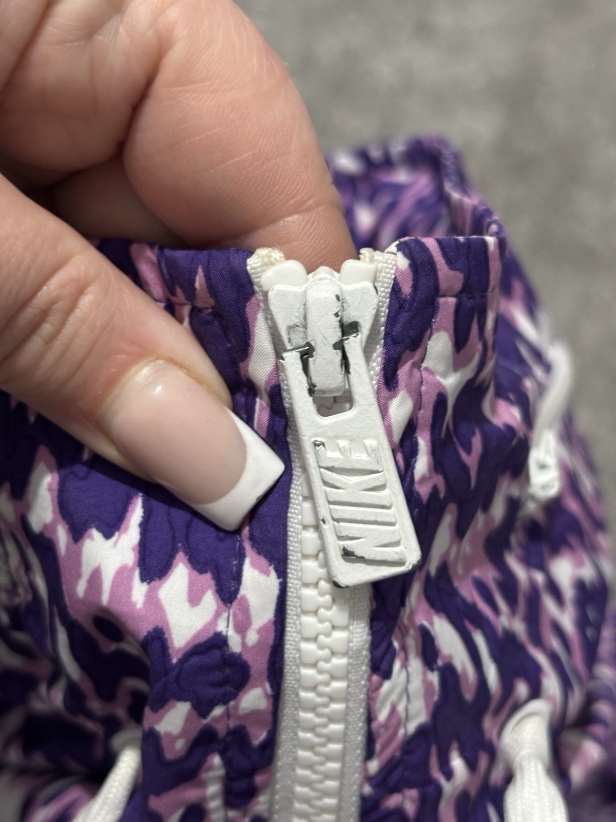 SACAI X NIKE Nike Giacca Pista Donna Blocco Stampa Animalier Xs